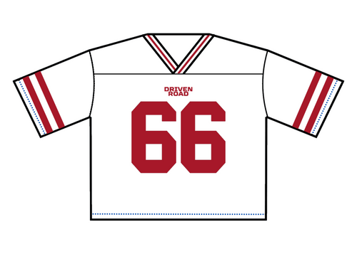 White & Red Classic Jersey