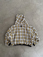 Reversible checker Hoodie