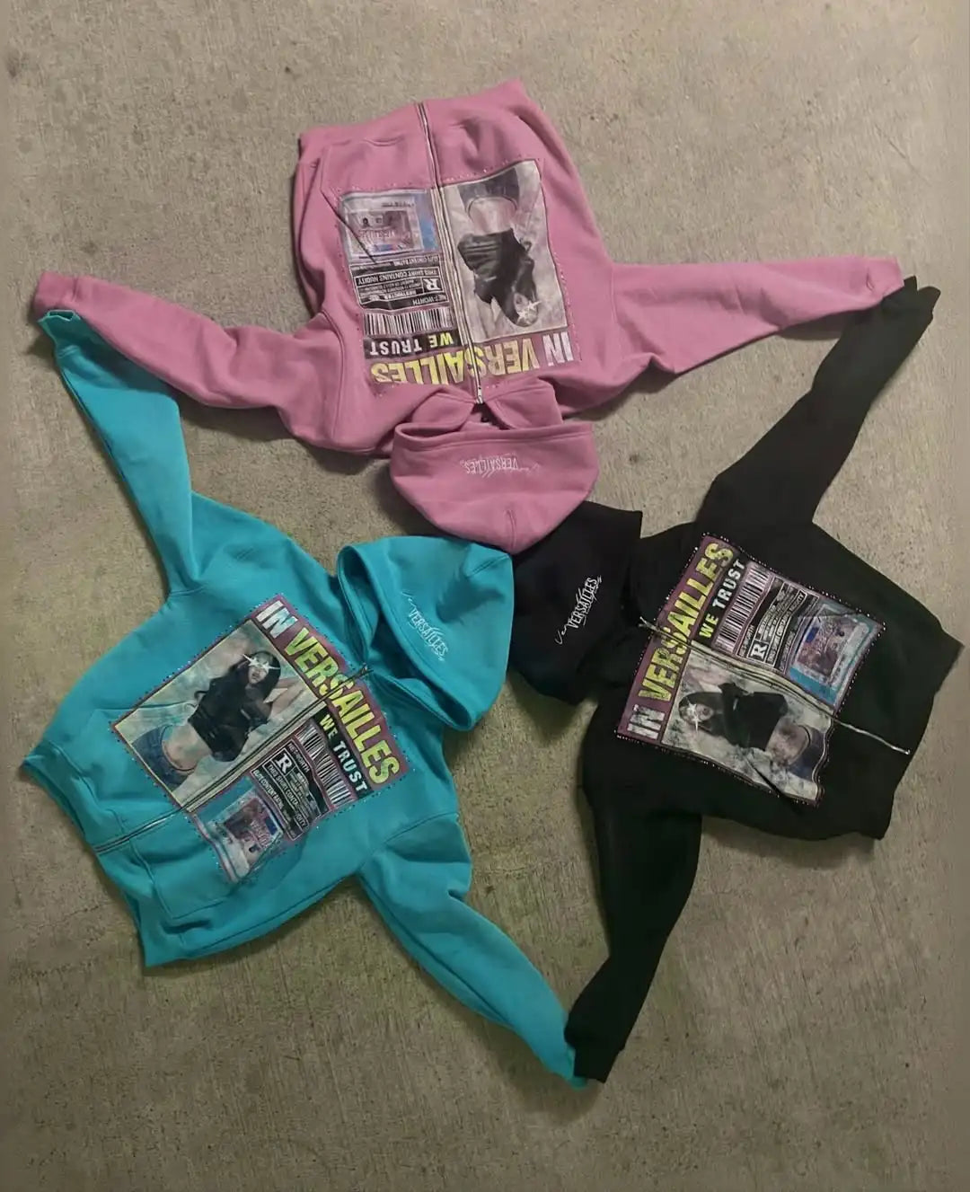 Graphic Hoodie 'In Versailles'