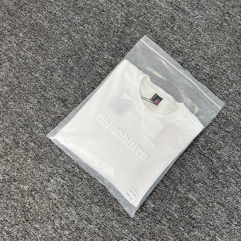 Waffle Longsleeve 'Blossom' White