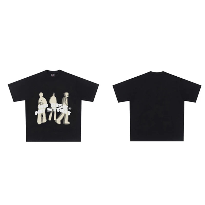 Graphic Tee 'No Rise No Start'