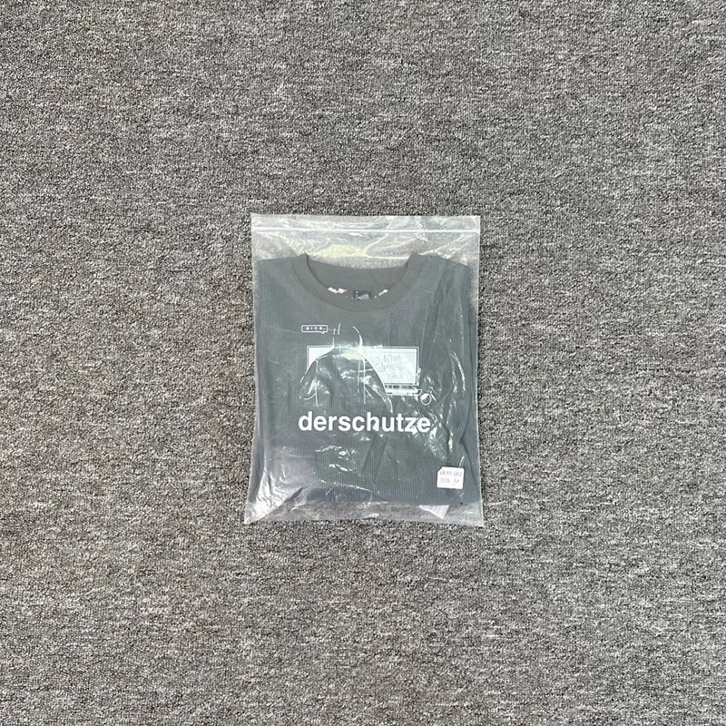Embroidered Longsleeve 'Blossom' Grey