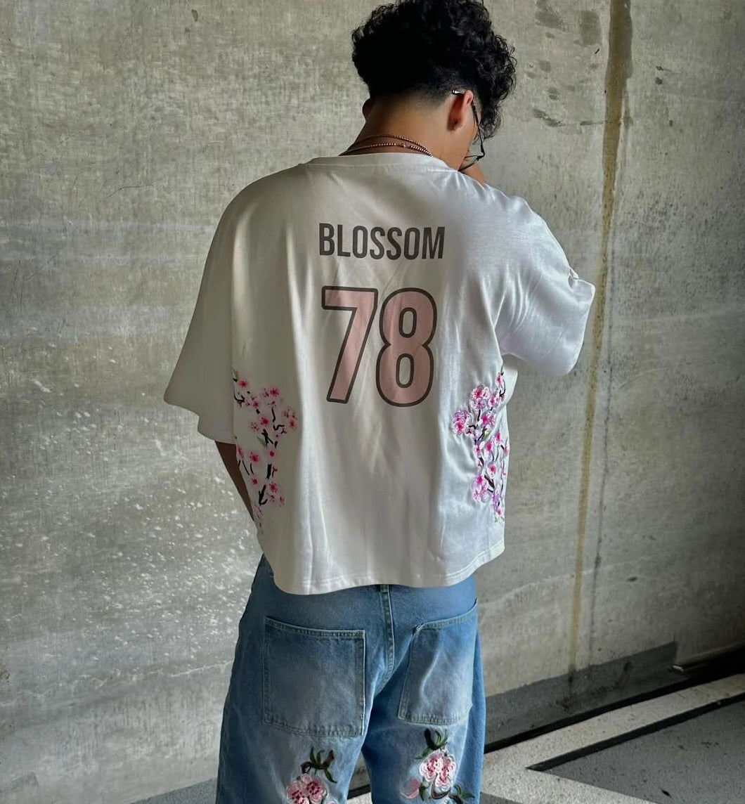 Graphic Jersey Tee 'Blossom 78'