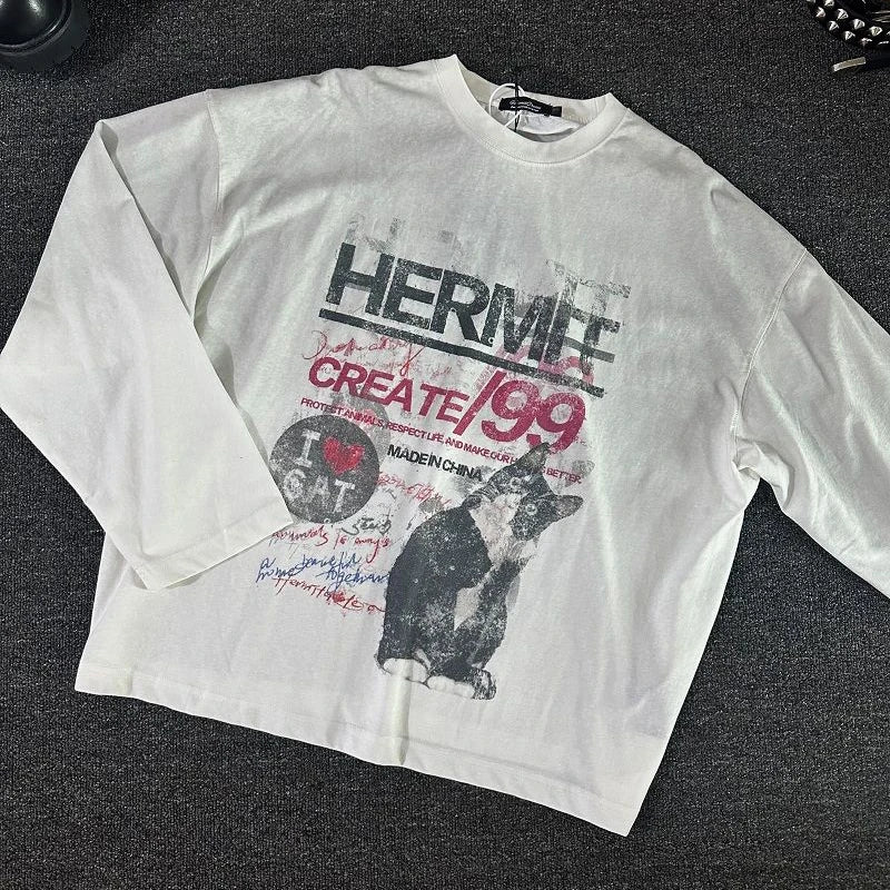 Graphic Longsleeve Tee 'Create/99'