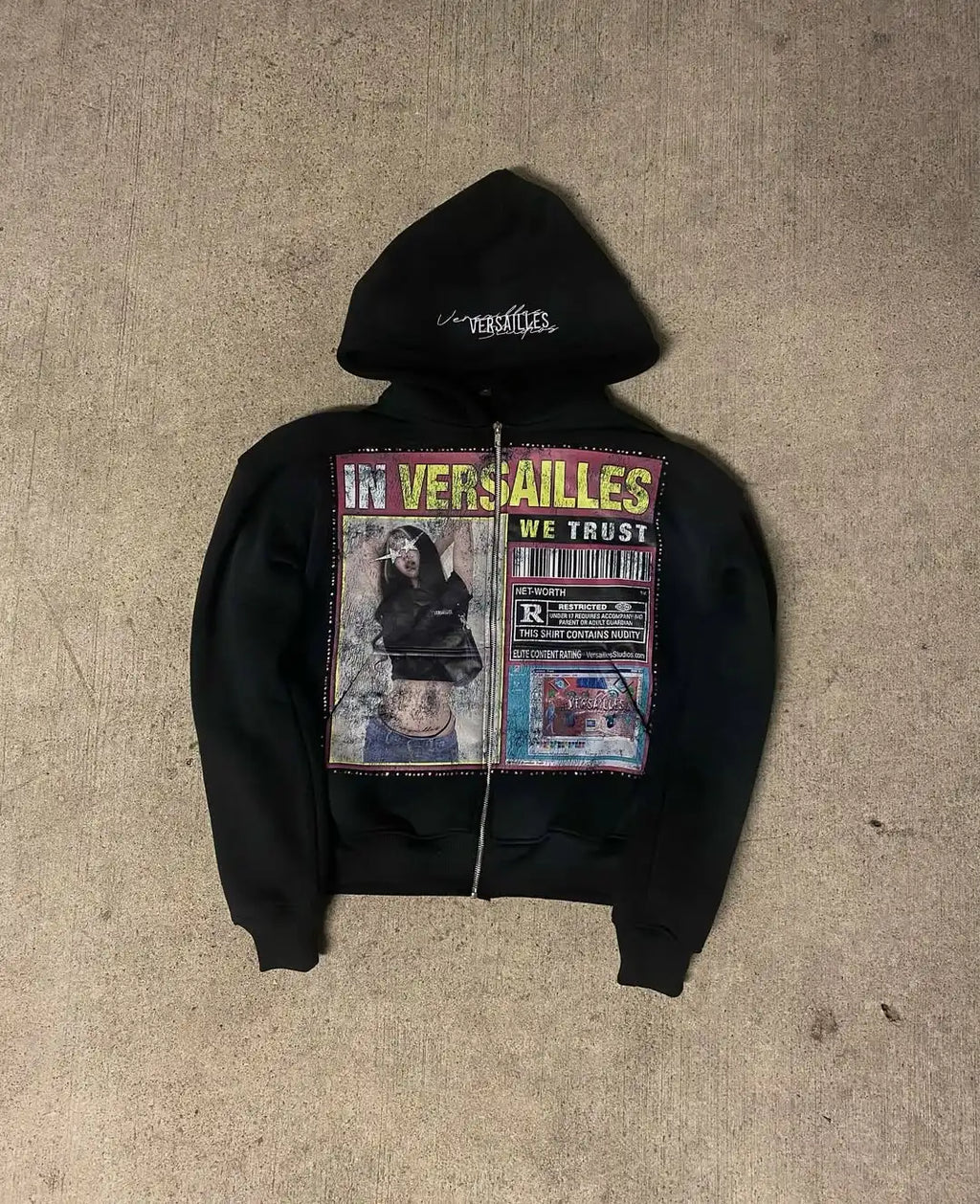 Graphic Hoodie 'In Versailles'