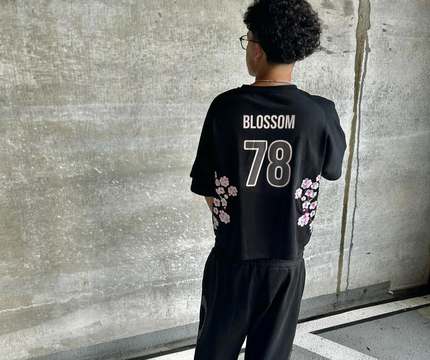 Graphic Jersey Tee 'Blossom 78'