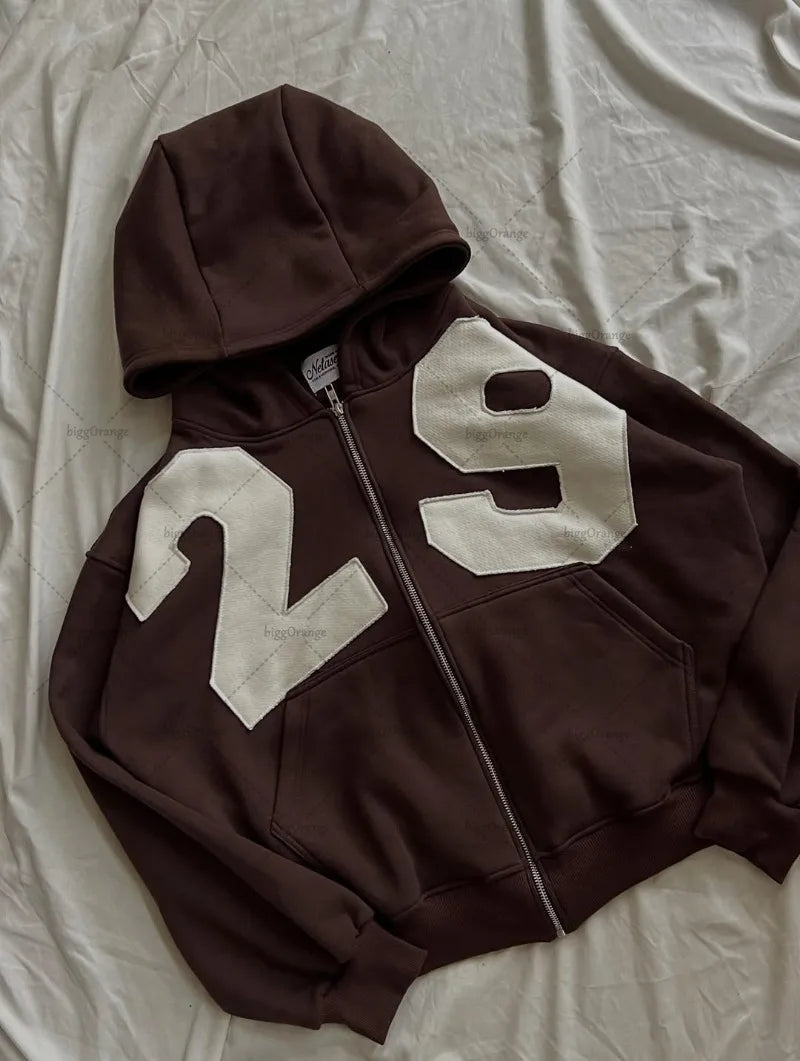 Zip Up Hoodie '29'