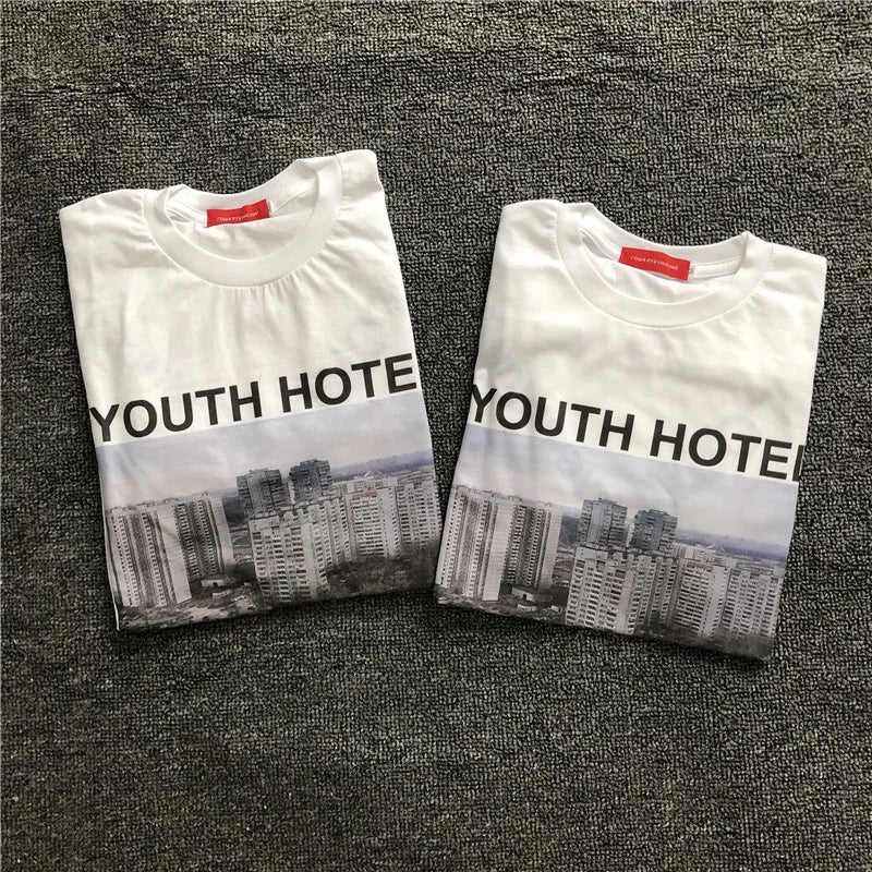 Graphic Longsleeve 'Youth Hotel'