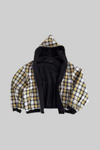 Reversible checker Hoodie